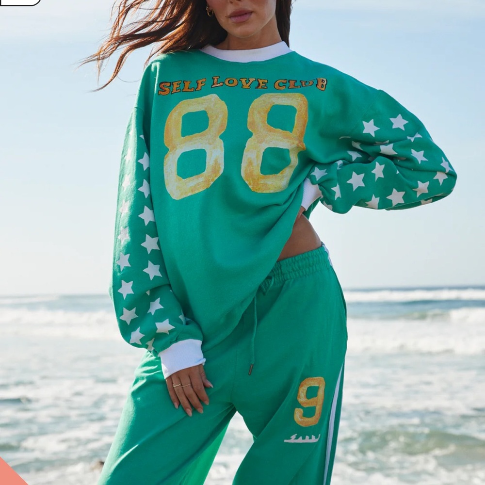 Sabbi THE DIEGO JUMPER - YOU CUTE - GREEN